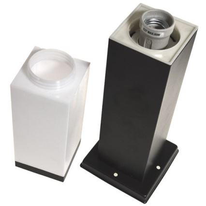 Spoljašnja lampa SOPPA 1xE27/60W/230V IP44 45 cm crna