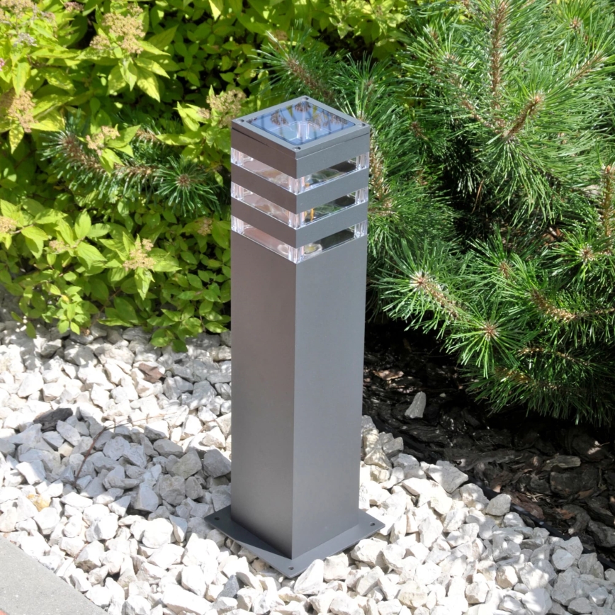 Spoljašnja lampa TEKSAS 1xE27/12W/230V IP44 44 cm antracitna