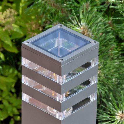 Spoljašnja lampa TEKSAS 1xE27/12W/230V IP44 44 cm antracitna