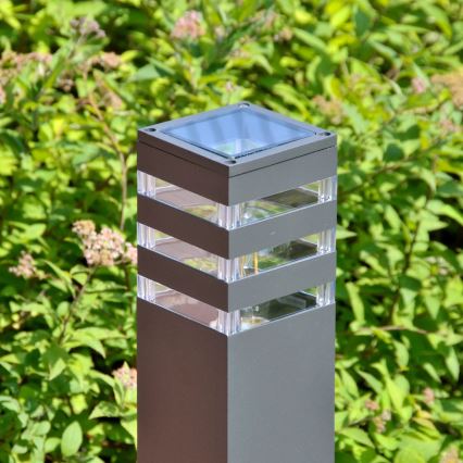 Spoljašnja lampa TEKSAS 1xE27/12W/230V IP44 44 cm antracitna