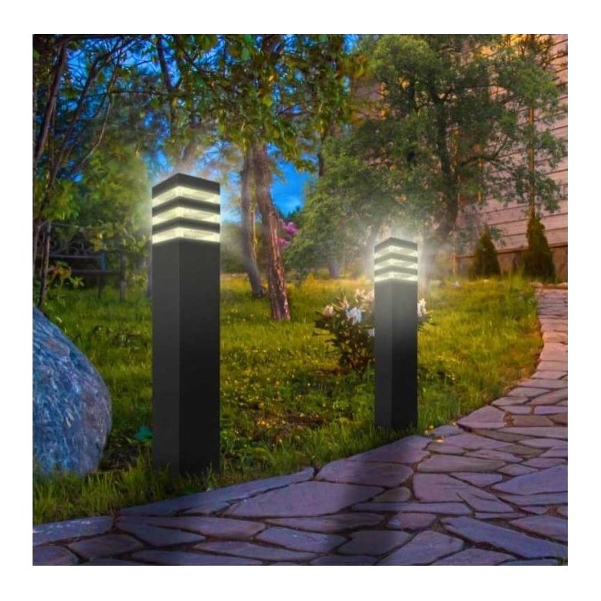 Spoljašnja lampa TEKSAS 1xE27/12W/230V IP44 44 cm antracitna
