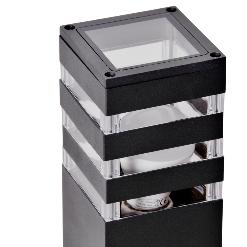 Spoljašnja lampa TEKSAS 1xE27/12W/230V IP44 44 cm antracitna