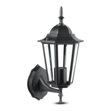 Spoljašnja zidna lampa 1xE27/40W/230V IP44 crna