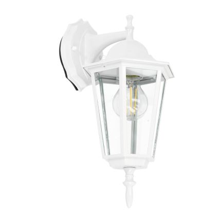 Spoljašnja zidna lampa 1xE27/60W/230V IP44 bela
