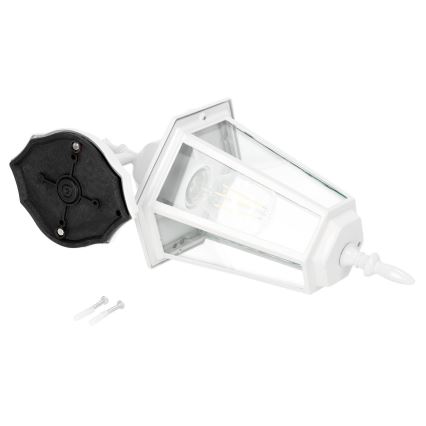 Spoljašnja zidna lampa 1xE27/60W/230V IP44 bela