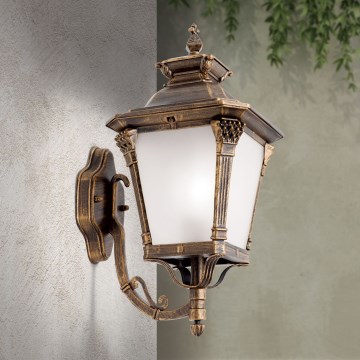 Spoljašnja zidna lampa AIKO 1xE27/60W/230V IP23 bronza/patina
