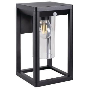 Spoljašnja zidna lampa sa senzorom VIMO 1xE27/15W/230V IP44