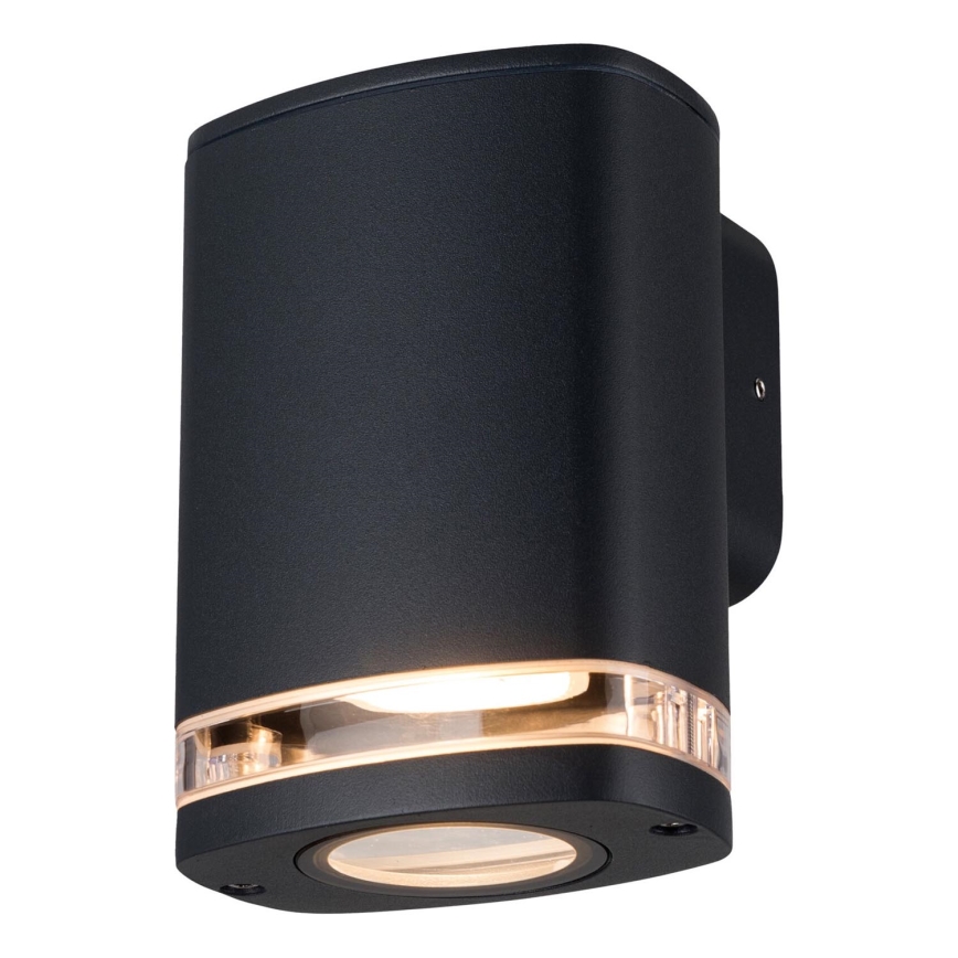 Spoljašnja zidna lampa ZEVI 1xGU10/10W/230V IP54 crno