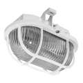 Spoljašnje plafonsko svetlo OVAL 1xE27/60W/230V IP44 belo