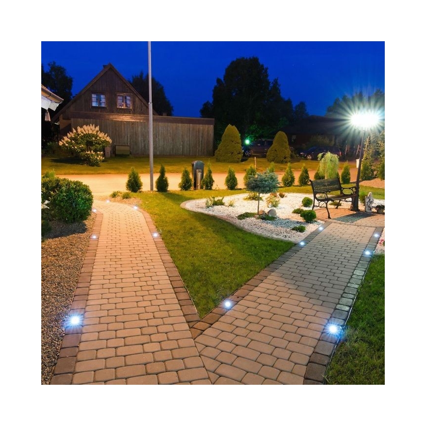 Spoljašnje ugradno svetlo za prilaz 1xGU10/35W/230V IP67