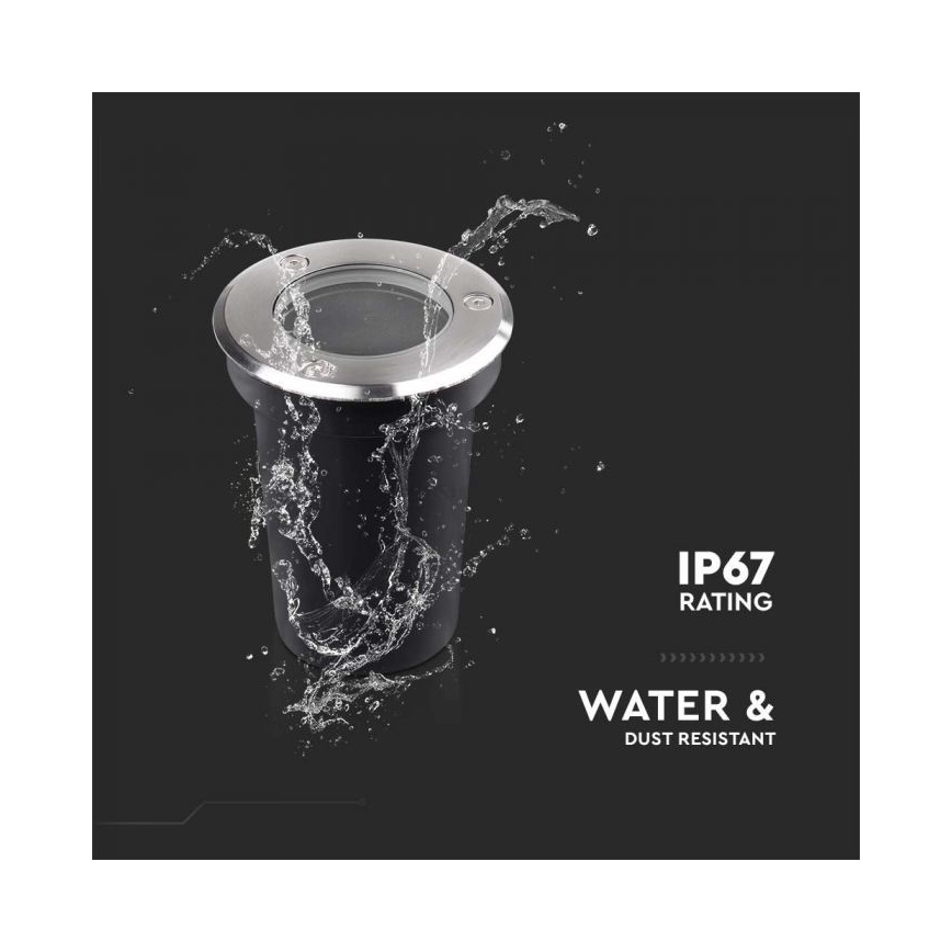Spoljašnje ugradno svetlo za prilaz 1xGU10/35W/230V IP67