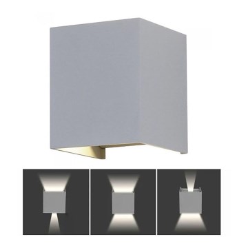 Spoljašnje zidno LED svetlo 11W/230V 4000K IP65 sivo