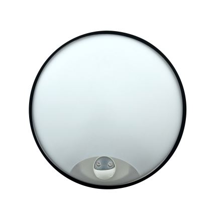 LED prigušiva spoljašnja zidna svetiljka sa senzorom pokreta LED/15/18/20W/230V 3000K/4000K/6500K IP65 crna/bela