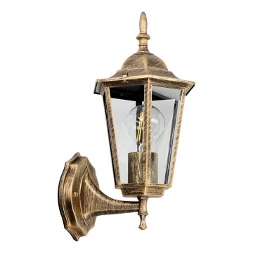 Spoljašnje zidno svetlo 1xE27/60W/230V IP44 zlatno