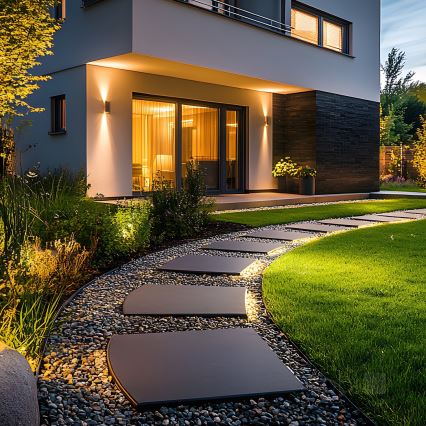 Spoljašnje zidno svetlo 2xGU10/35W/230V IP54 okruglo crno