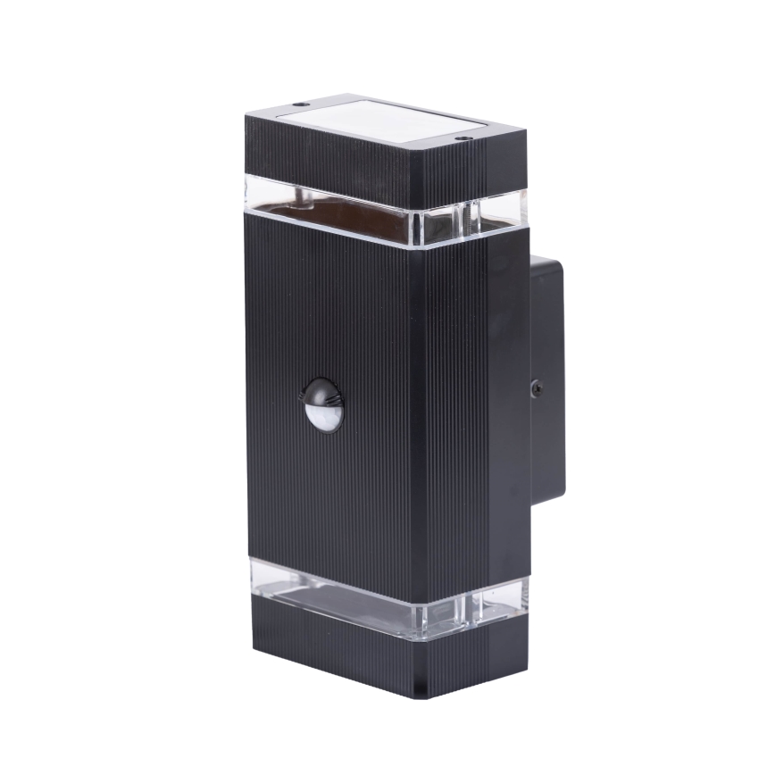 Spoljašnje zidno svetlo sa senzorom NIZZA 2xGU10/35W/230V IP65