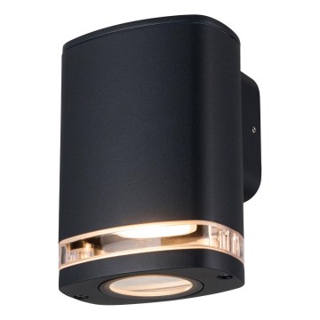Spoljašnje zidno svetlo ZEVI 1xGU10/10W/230V IP54 crno