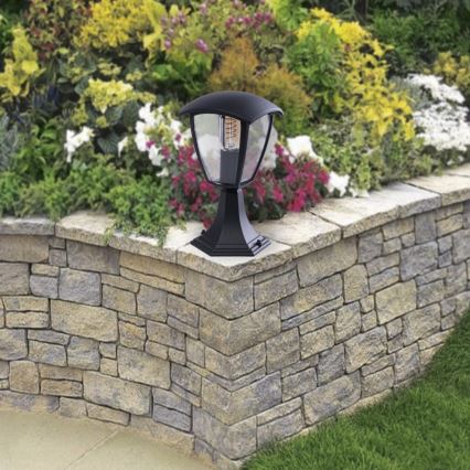 Spoljna lampa FOX 1xE27/40W/230V IP44 crna