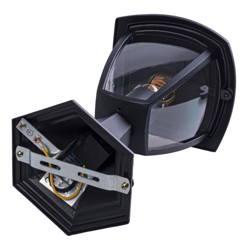 Spoljna lampa FOX 1xE27/40W/230V IP44 crna