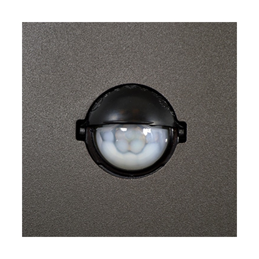 Spoljna lampa sa senzorom NEW YORK 1xE27/12W/230V IP44 44 cm antracit