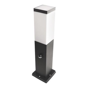 Spoljna lampa sa senzorom SOPPA 1xE27/60W/230V IP44 45 cm crna