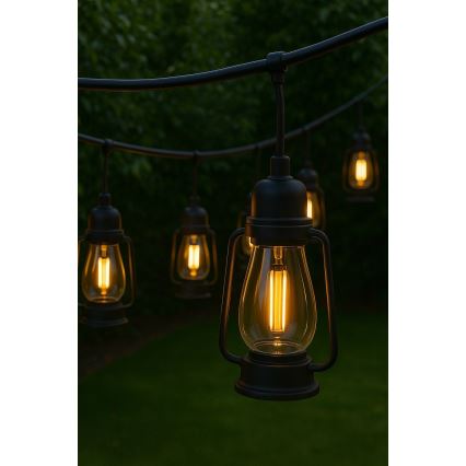 Spoljni dekorativni niz GIRLANDA 20xLED 20m IP44 topla bela