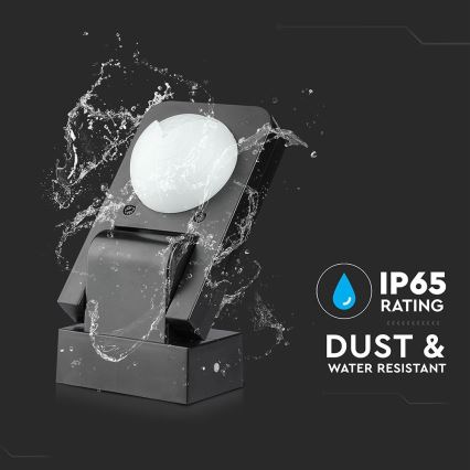 Spoljni infracrveni senzor pokreta 360° 1000W/230V IP65 crni