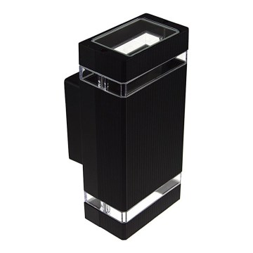 Spoljno zidno svetlo LITEK 2xGU10/30W/230V IP44 crno