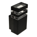 Spoljno zidno svetlo SANTA 1xGU10/30W/230V IP54 crno
