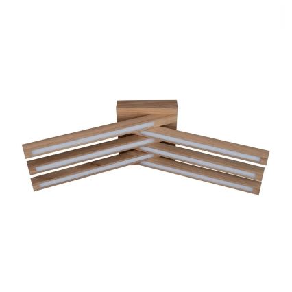 LED plafonski luster LINUS 6xLED/4,5W/230V matni hrast