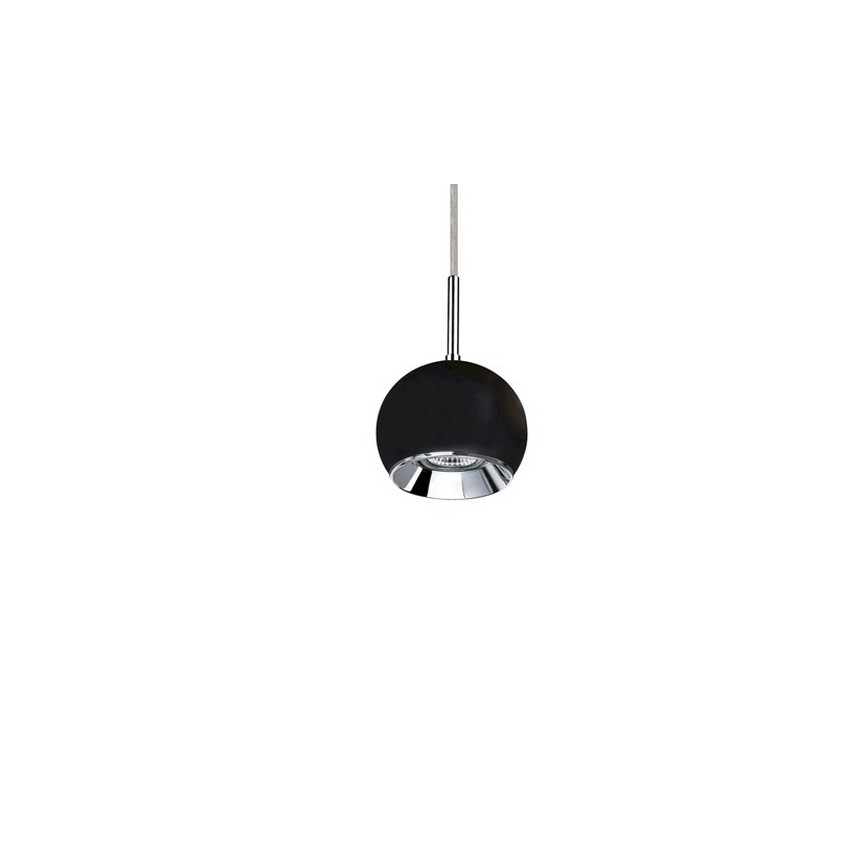 LED luster na sajli BALL WOOD 1xGU10/5W/230V matni hrast