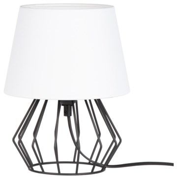 Spot-Light - Stona lampa MANGOO 1xE27/40W/230V bela/crna