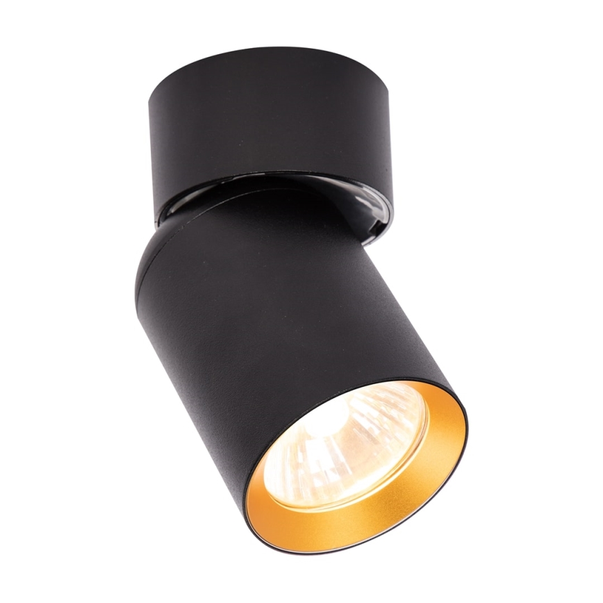 Spot svetiljka ANDY 1xGU10/8W/230V crna/zlatna