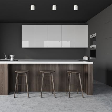 Spot svetiljka GEORGE 1xE27/60W/230V prečnik 13,7 cm bela