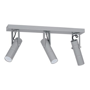 Spot svetiljka IMPLODE 3xGU10/8W/230V, siva