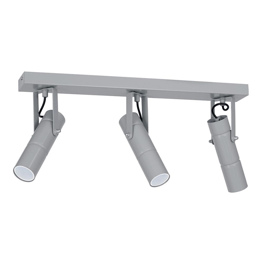 Spot svetiljka IMPLODE 3xGU10/8W/230V, siva