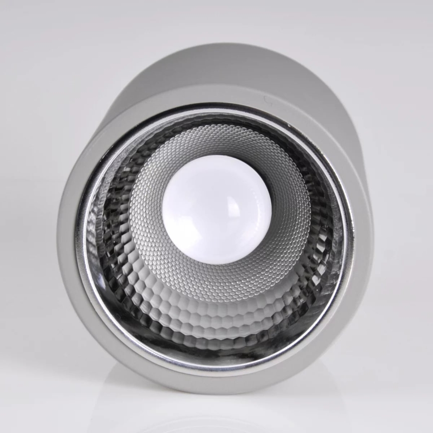 Spot svetiljka JUPITER 1xE27/20W/230V prečnik 16,5 cm siva