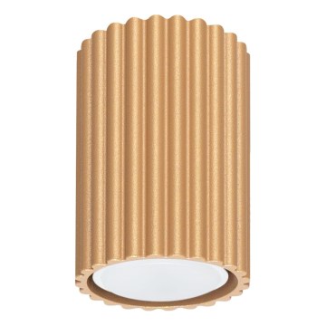 Spot svetiljka KARBON 1xGU10/10W/230V 10 cm zlatna