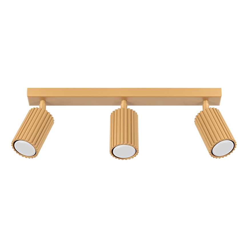 Spot svetiljka KARBON 3xGU10/10W/230V zlatna