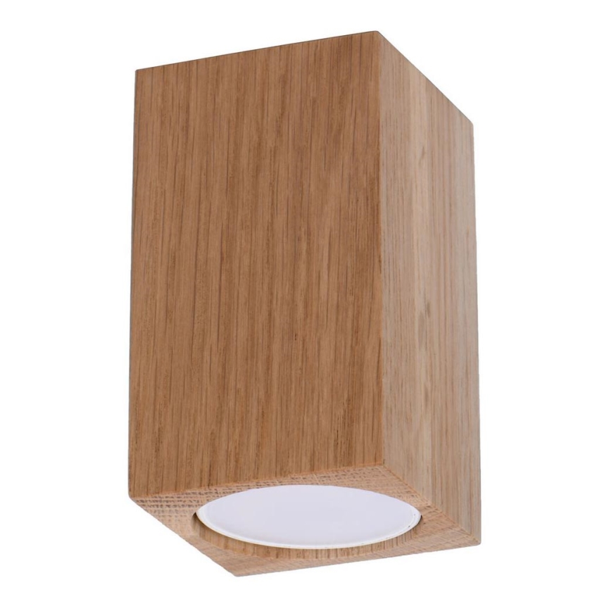 Spot svetiljka KEKE 1xGU10/40W/230V 10 cm hrast