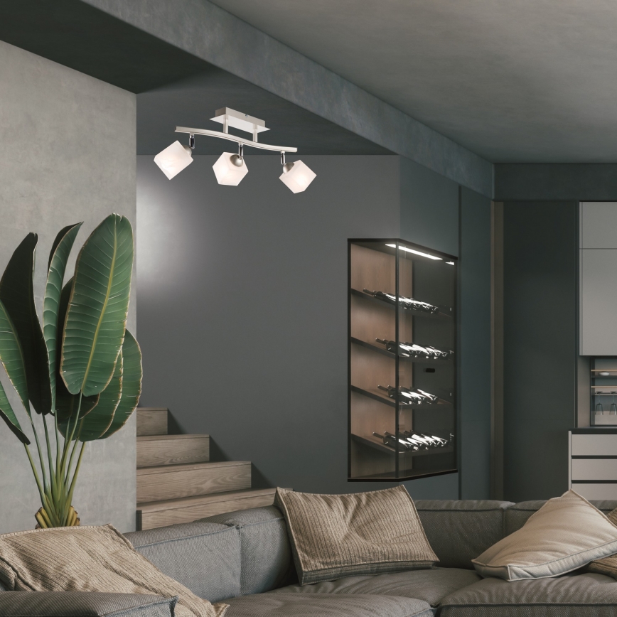 Spot svetiljka KLARA 3xE14/40W/230V, mat hrom