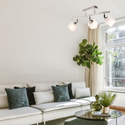 Spot svetiljka KLARA 3xE14/40W/230V, mat hrom