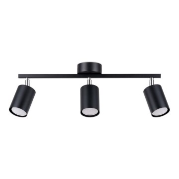 Spot svetiljka LEMMI 3xGU10/40W/230V crna