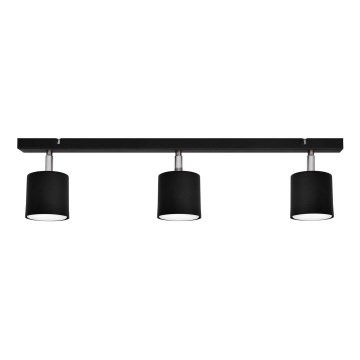 Spot svetiljka PUNTA 3xGX53/10W/230V crna