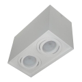 Spot svetiljka SIROCO 2xGU10/30W/230V bela