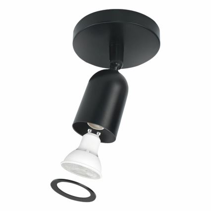 Spot svetiljka SOLIS 1xGU10/6W/230V crna