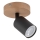 Spot svetiljka TOP WOOD 1xGU10/10W/230V crna/drvo