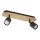 Spot svetiljka TOP WOOD 2xGU10/10W/230V crna/drvo