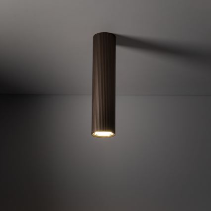 Spot svetiljka TUNE L 1xGU10/10W/230V 24 cm, braon