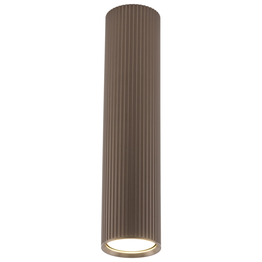 Spot svetiljka TUNE L 1xGU10/10W/230V 24 cm, braon